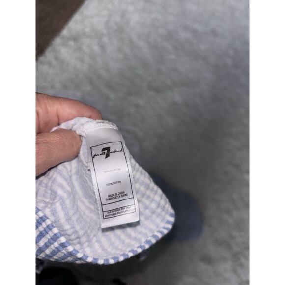 Seven for all Mankind girls sz. 12 mo. 2 pc striped outfit. Adorable - Picture 7 of 7